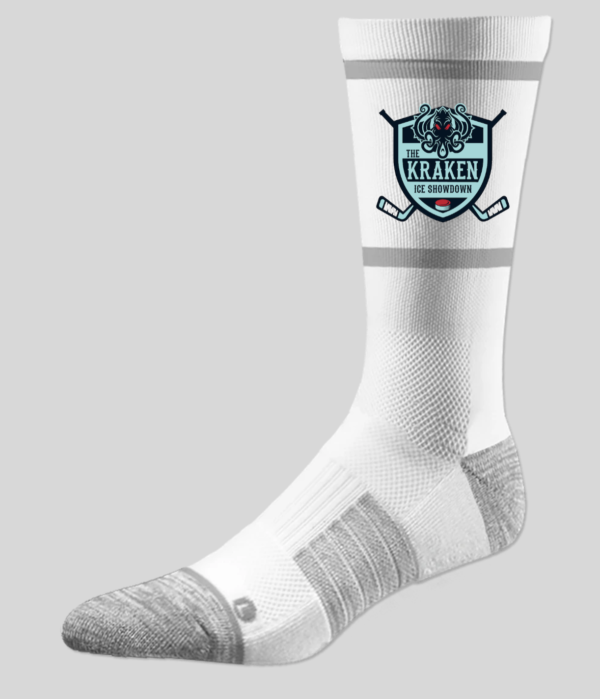 Kraken Ice Showdown SKATE/SLIDE SOCKS